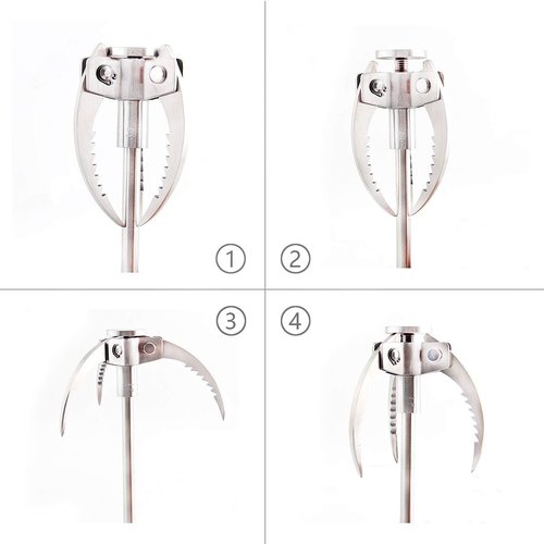 Grappling Hook Folding Claw Multifunctional Stainless Steel Hook for Outdoor