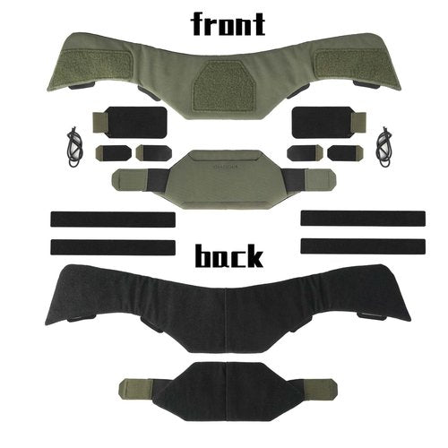 Tactical Neck Guard Collar Protector for Tactical Vest Hunting Gear Accessory Universal Neck Collar for Jpc AVS Fcsk Cpc (RG)