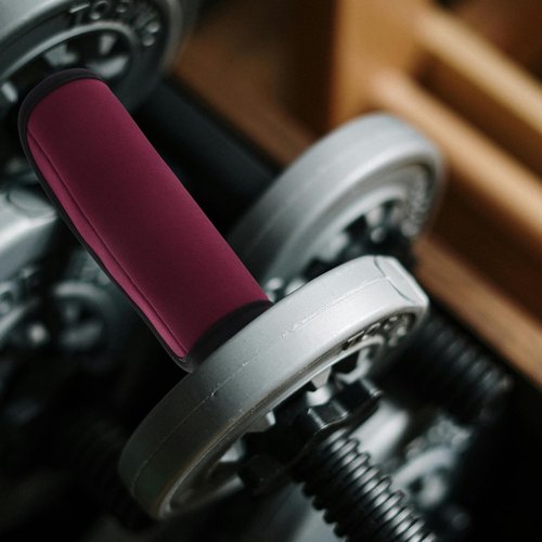 Toddmomy 2pcs Single Bar Grip Sleeves: Rubber Foam Grip Wrap Heavy-Duty Gym Accessory for Equipment Attachment