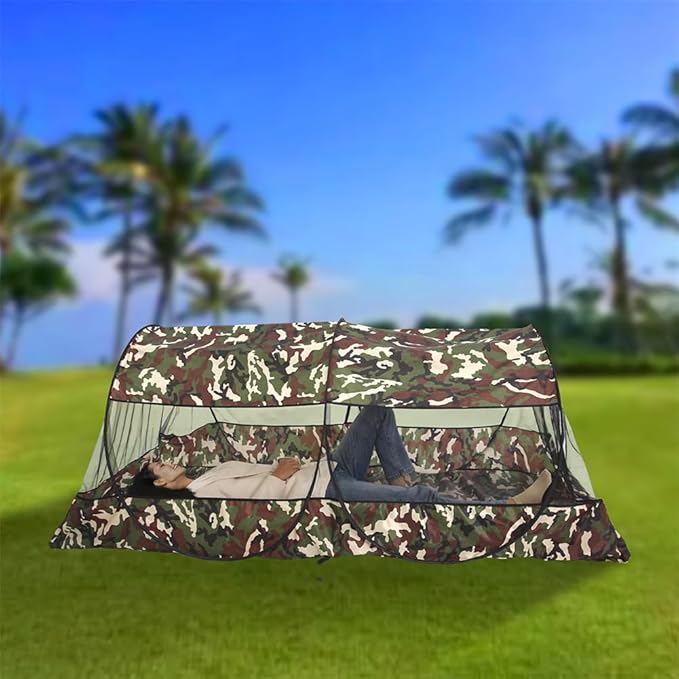 Mosquito Tent,Folding Netting Bed Tent,Portable Mosquito Netting with Bottom,Camping Tent Fine Mesh Mosquito Net for Adults Kids Travel Camping Backyards Canopy Outdoor (Sunshade, 1 Person)