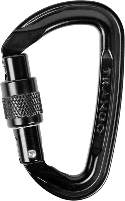 Trango - Superfly EVO Screwlock Carabiner, Black, 3 Pack