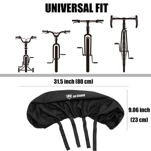 Besudo E-Bke Handlebar Cover and Battery Protective Cover - Ideal Protection for your E Bike for Transport