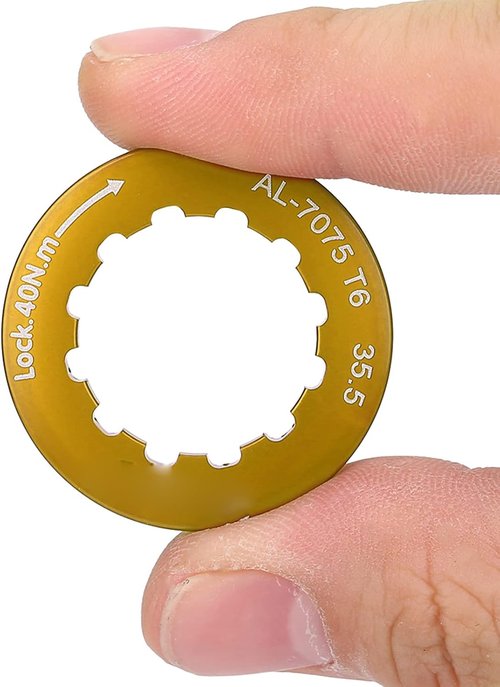 Cassette Lockring for 7-10 Speed Mountain (Gold)