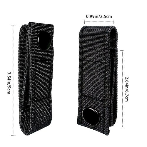 Handcuff Strap w, Handcuff Holder for Duty Belt, Handcuff Strap Holder, with Snap Closure, Handcuff Belt Keeper, Handcuff Belt Clip, Handcuff Belt Hook, Cuffs Carrier for 1.75/2/ 2.25 Inch Duty Belt