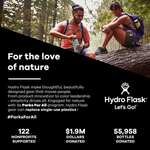 Hydro Flask Flex Boot - Accessory Silicone Water Bottle Protector - Dishwasher Safe, BPA-Free, Non-Toxic Black Medium
