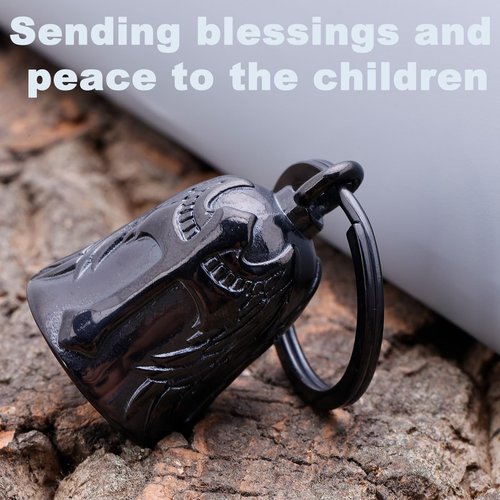 Motorcycle for Bell - Bicycle Bells for Men, Stainless Steel can Bring Good Luck and Peace to Motorcycle Accessories
