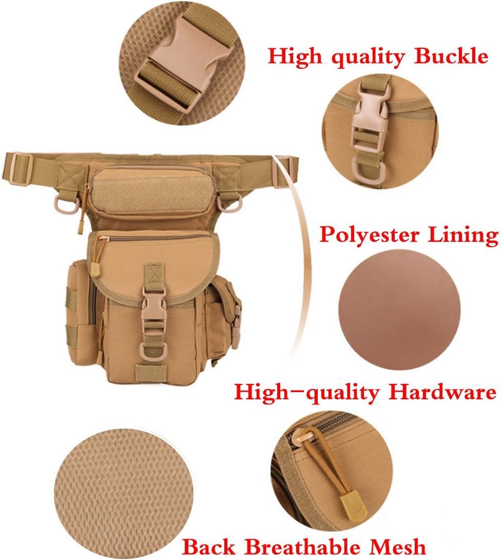 Multi-Purpose Hiking Waist Fanny Pack Running Backpack Outdoors Camping Bike Cycling Shoulder Bag