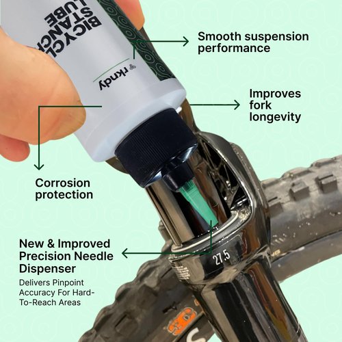 RKNDY Suspension & Chain Care Bundle – Premium Fork Lube and All-Weather Chain Oil for Peak Bike Performance