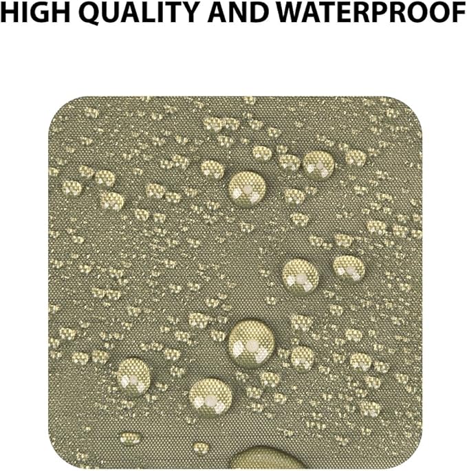 Gold Armour Rainfly Tarp Hammock, Premium 14.7ft/12ft/10ft/8ft Rain Fly Cover, Waterproof Ultralight Camping Shelter Canopy, Survival Equipment Gear Camping Tent Accessories (OD Green 10ft x 8ft)