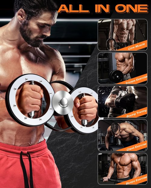 Stepwaver Rotator Machine, Arm Workout Equipment for Men and Women, 12 Pounds forearm strengthener, Arm and Shoulder Strength Training for Home and Gym Workouts