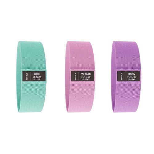 Non-Slip Fitness Resistance Bands for Full-Body Muscle Training