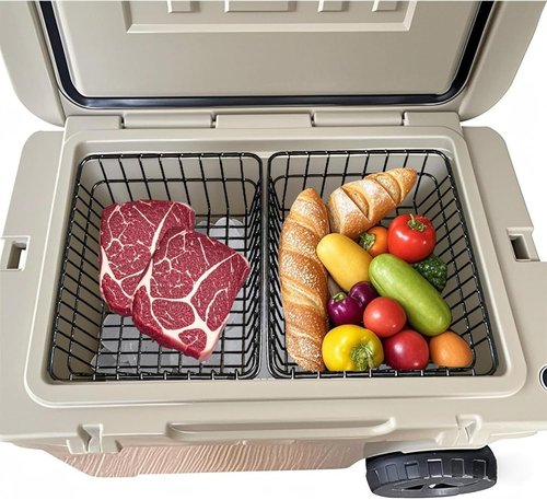 KDOWES 2-Pack Cooler Basket for Yeti Tundra Haul,Stays Food Chilled and Dry, Compatible with Other Cooler Accessories Cooler Locks, Cooler Dividers, Ice etc (Tundra Haul 2-Pack)