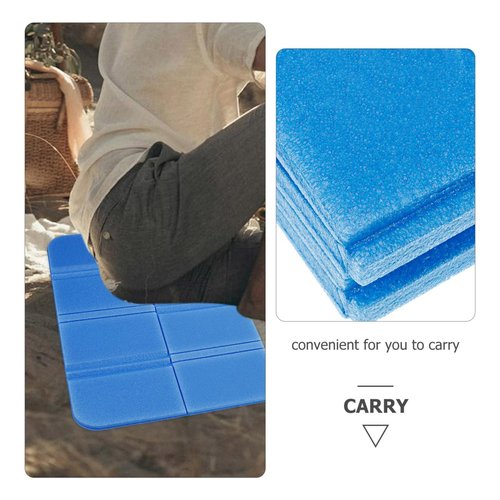 GANAZONO 8pcs Foldable Foam Cushion Folding Mat Camp Seat Cushion Camping Cushion Picnic Mat Camping Mat Waterproof Cushion Xpe Cushion Picnic Blanket Cushion for Picnic