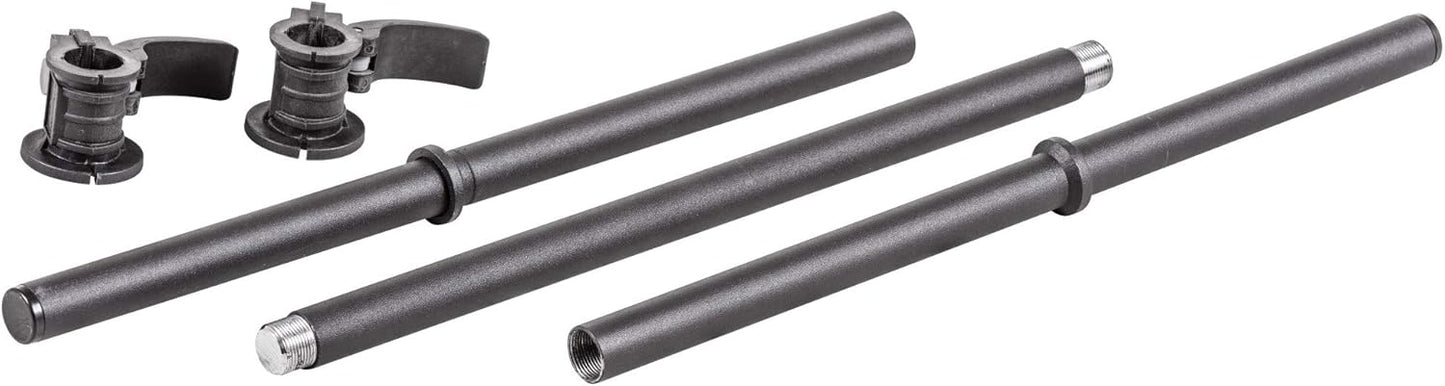 The Step Fitness Adjustable Dumbbell Set or Barbell Weight Set, 35-60 lbs, with Collars, and Weights