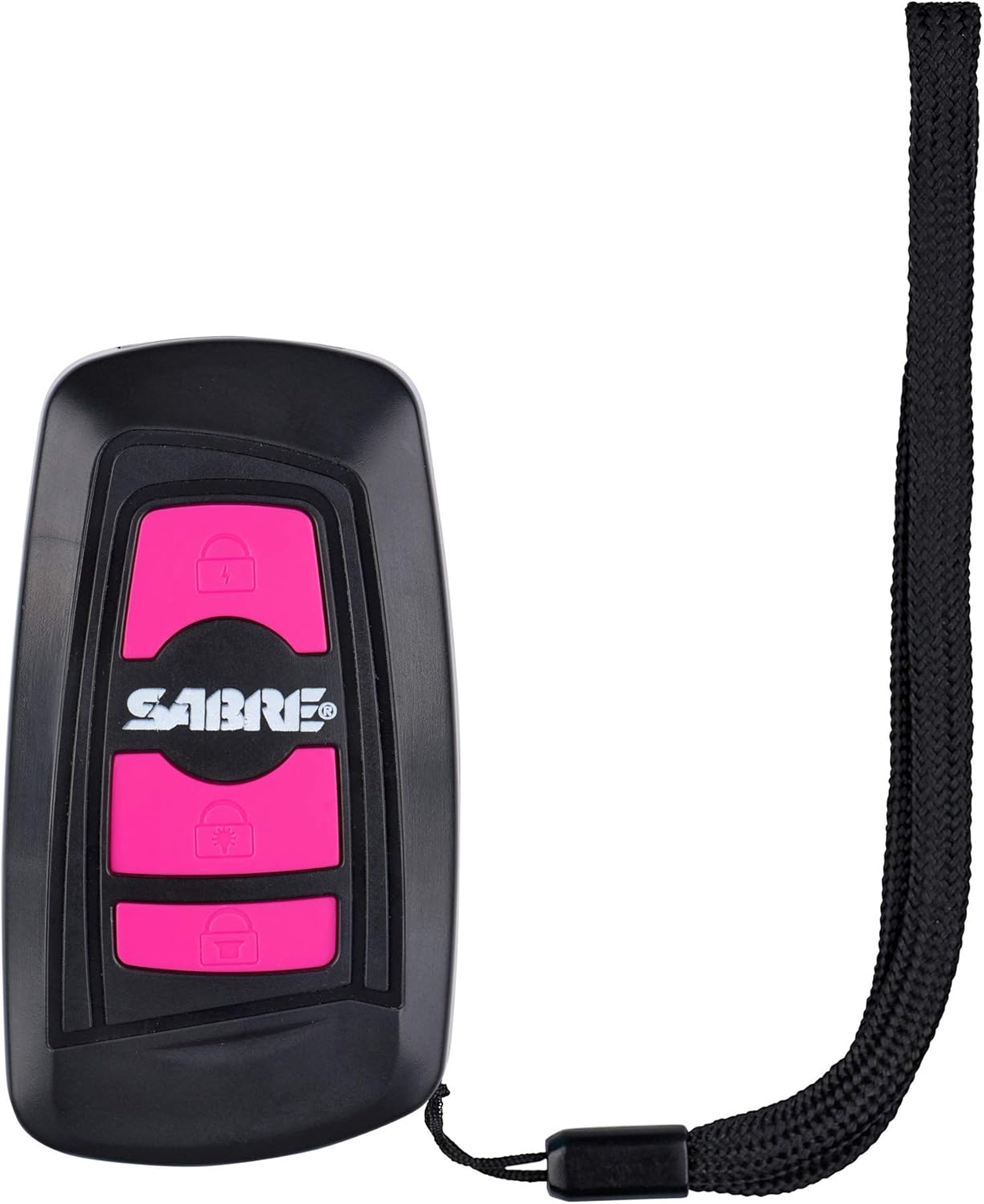 SABRE Stun Gun 3-In-1 Safety Tool, 1.154 Microcoulombs (µC) Charge, 115 dB Personal Alarm, Audible Up To 1,000-Feet (305-Meters), 70 Lumen Flashlight, Includes Wrist Strap