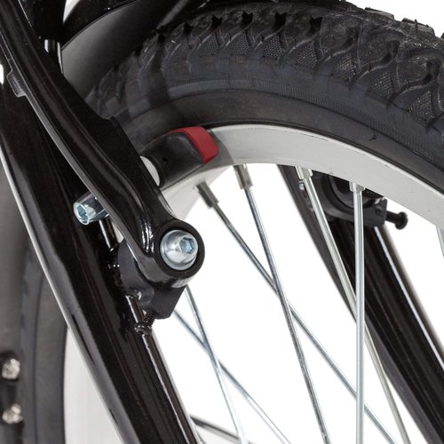 Hotop 2 Pairs V Bike Brake Pads with Hex Nuts and Spacers V Bicycle Brake Blocks Set 70 mm