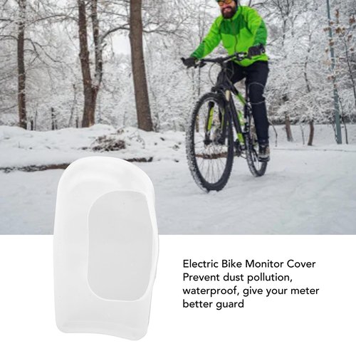 Silicone Protective Speedometer Cover for Electric Monitor 790 810 880 Display Screen - Motorcycle Instrument Guard with Anti-Scratch Coating