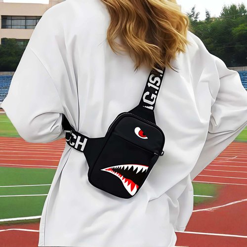 Shoulder Bag Sling Bag Men Women Small Bag Crossbody Bag Casual Phone Chest Bag And Short Wallet