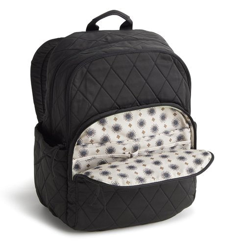 Vera Bradley Women's Performance Twill Large Bancroft Backpack, Moonless Night, One Size