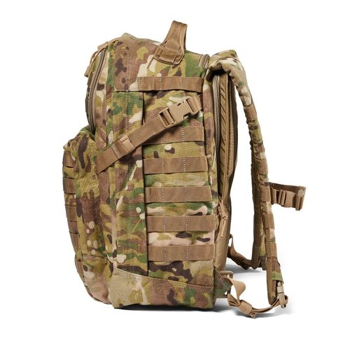 5.11 Tactical Backpack, RUSH 24 2.0 Military Survival Molle Back Pack with Laptop Compartment, 37L, Multicam, Style 56564ABR