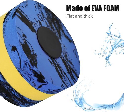 Yummy Sam 2Pcs Water Dumbells Pool Water Aerobics Resistance Water Weight Water Aerobics High-Density EVA-Foam Pool Fitness Water Weights for Pool Exercise (Camouflage)