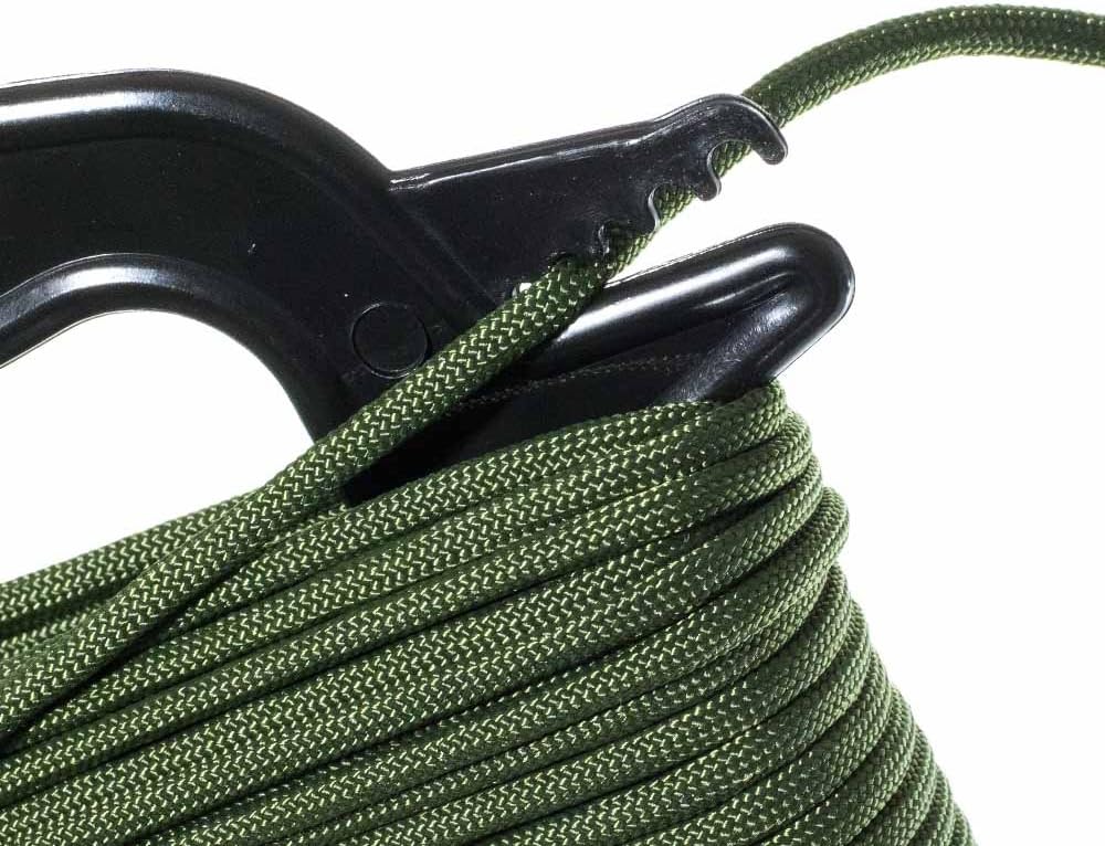 West Coast Paracord Line Winder Rope and Cord Organizer – Prevents Tangles, Kinks and Knots in Your Paracord (Black, 5 Pack)