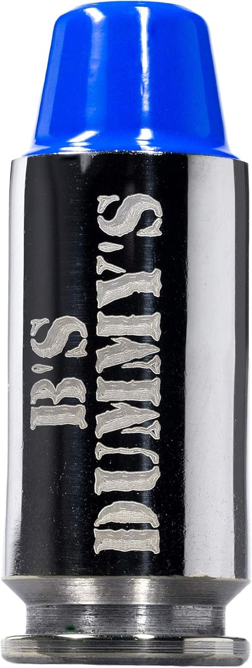 B's Dry Fire Snap Caps - A.K.A. B's Dummy's - Dummy .40 S&W Training Caps (5 Pack) (Blue Nickel)