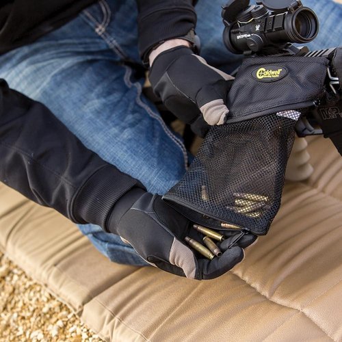 Caldwell Universal Brass Catcher with Heat Resistant Mesh for Convenient Firearm Mountable Brass Collection