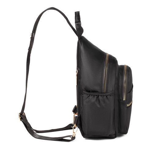 Xsecnua Small Crossbody Sling Bag for Women, Mini Backpack Sling Backpack Convertible, Chest Bag for Hiking Daypack