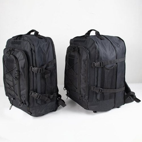 RooPoke Expandable Large Tactical Backpack for Men Military Backpacks 40-64L 3 Day Assault Pack Molle Bag For Outdoor Adventures Car Travel Backpacks
