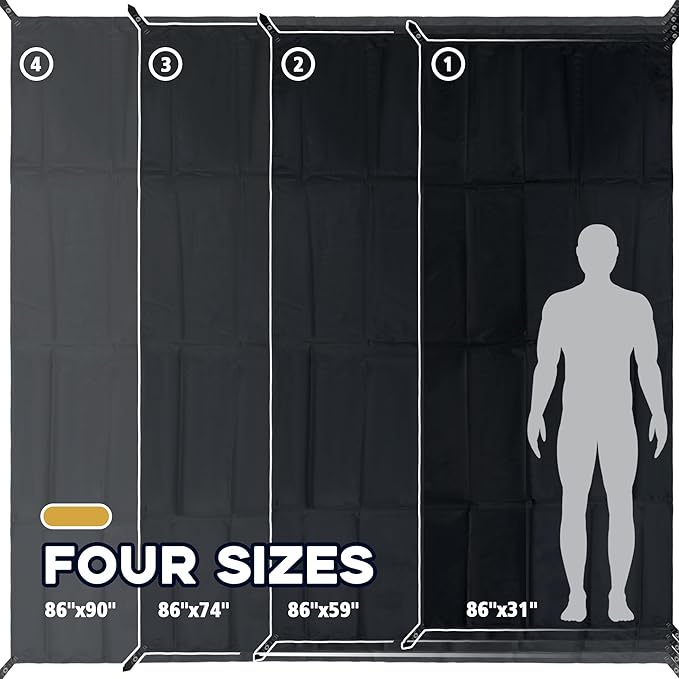 Camping Tent Footprint,Tent Tarp for Under Tent, 86''x 59'' Waterproof Camping Tarp, Tent Tarp Ground Sheet Mat Moisture-Proof Stay Dry, Ultralight Camping Cover for Hiking, Backpacking, Beach