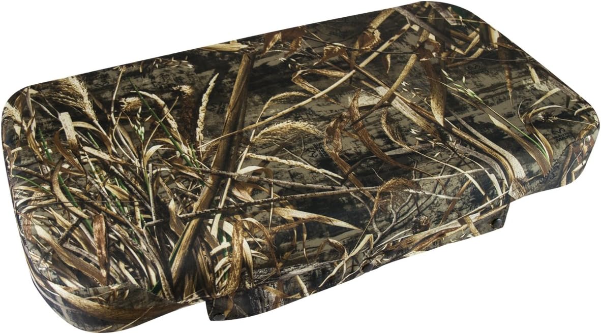Wise Cooler Seat Cushion, 45-Quart, Mossy Oak Duck Blind Camouflage