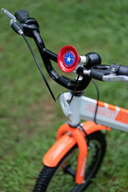 CHILDHOOD Kids Bike Horn Bell (Black&Red)