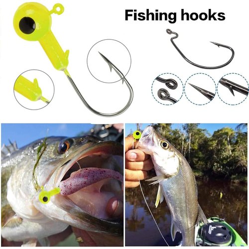 Pezlun Fishing Lures Freshwater Bait Tackle kit.Tackle Box Including crankbaits topwater Lures,Jigs,Spoons and More Fishing Gear Set.Suitable for Bass Trout Salmon. (B240PCS)
