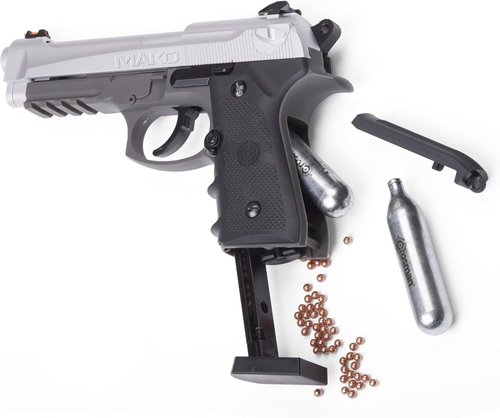Crosman CM9B Mako CO2-Powered Semi-Auto Blowback BB Air Pistol