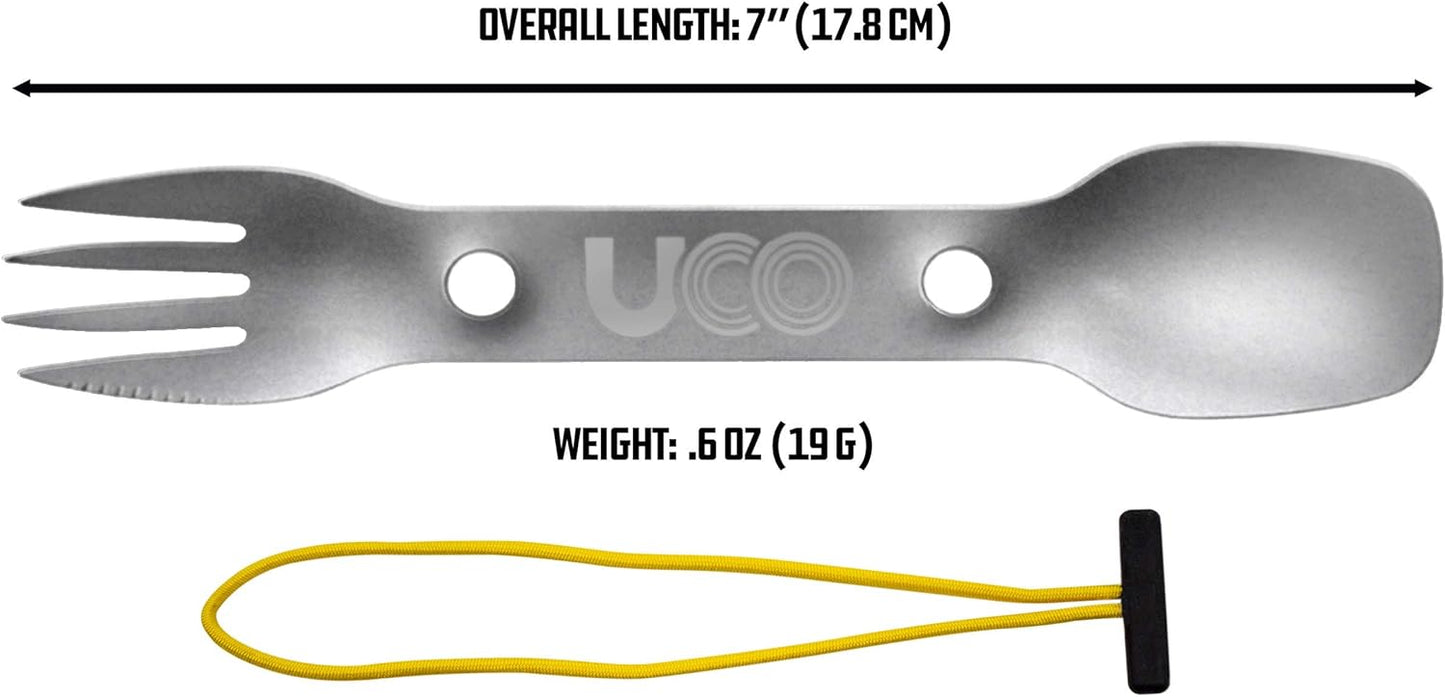 UCO 3-In-1 Titanium Spork