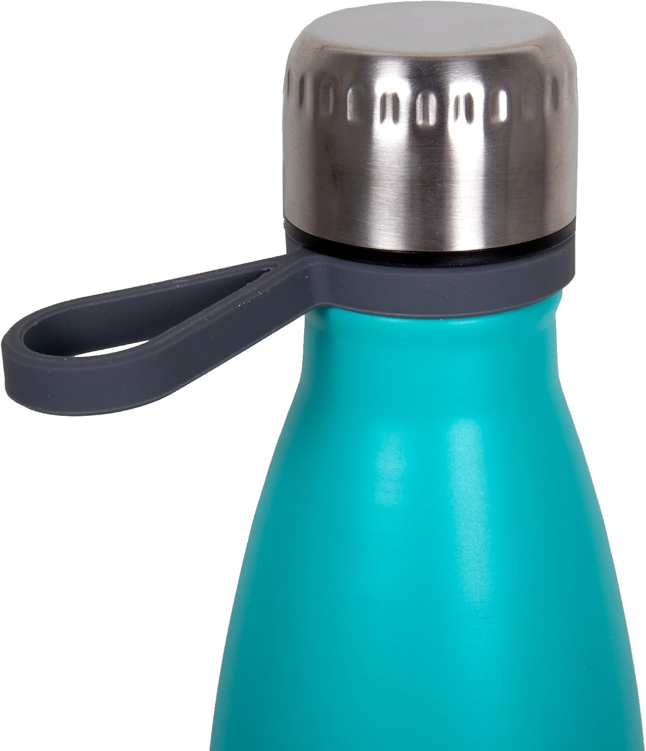 PURE Easy and Convenient Durable Simple Silicone Bottle Holder, 1.25 x 3 inches, Grey