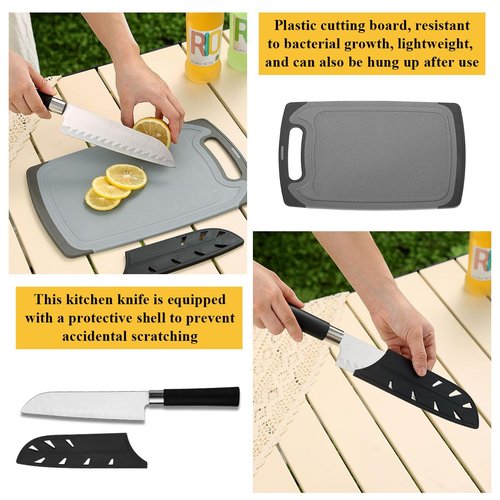 HOMQUEN Camping Essentials Camping Gear Must Haves,Cooking Utensils Set Rv Camping Accessories,Camper Gadgets for Outdoor Hiking Travel Picnic Barbecue Gifts