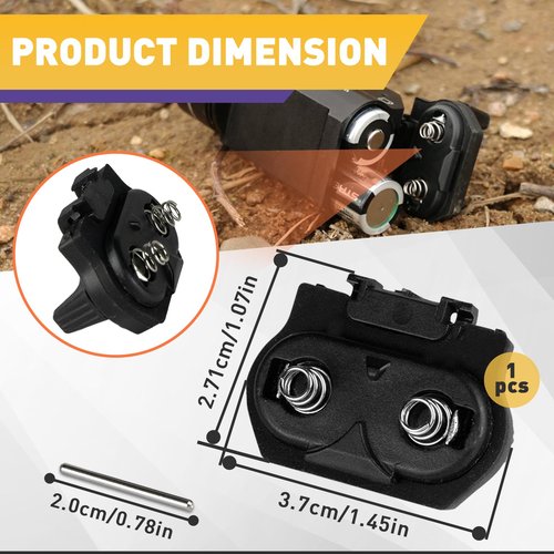Nvguoes TLR1 Flashlight Parts 691136 Pressure Switch Compatible with Streamlight Battery Door TLR1 and TLR2 Tactical Flashlights