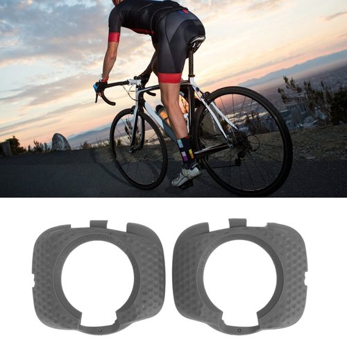 Drfeify 1 Pair Pedal Cover, Quick Release Pedal Clip Cycling Cleats Cover Walkable Lock Plate for SpeedPlay Zero Aero