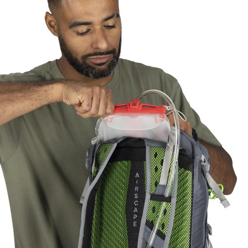 Osprey Sportlite 25L Unisex Lightweight Hiking Backpack, Tungsten/Grey Wolf, M/L