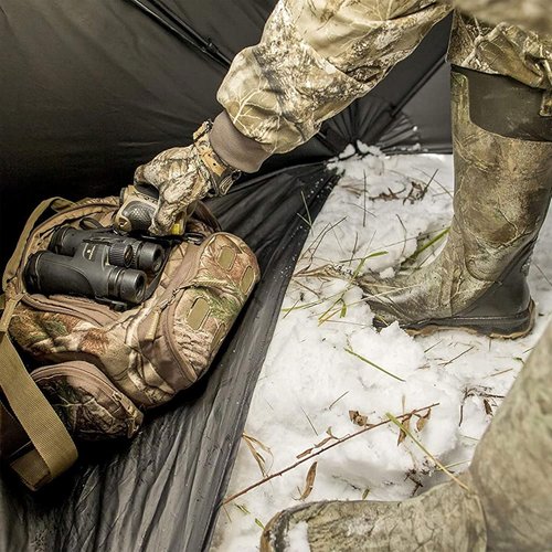 Ameristep Care Taker Kick Out Pop-Up Ground Blind, Premium Hunting Blind