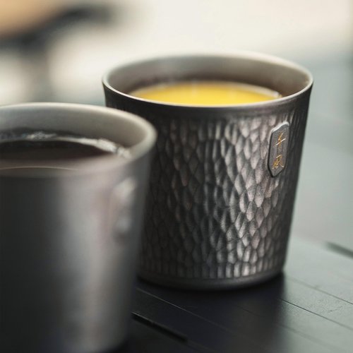 Thous Winds Titanium Camping Mug, Double Wall 300ml/10 oz Outdoor Cup, Anti-scald Camping Coffee Water Mug for Outdoor Hiking Backpacking