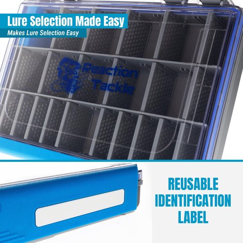 Reaction Tackle UltraSeal Water Resistant Tackle Trays- 3600 2-Pack