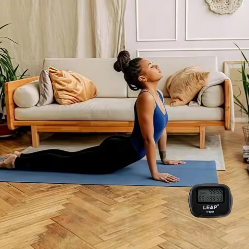 LCD Digital Large Display Alarm Interval Timer TF6204 Trainning Running Yoga Weight Lifting Running Stopwatch Sports Timer