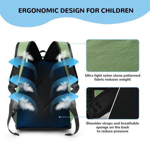 10L Small Size Casual Backpack for Kids Girls Boys Ages 3-9, Mini Waterproof Outdoor Sport Travel Hiking Camping Daypack (Black)