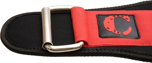 Contraband Black Label 4040 5in Foam Padded Weight Lifting Belt w/Hook & Loop - Perfect Heavy Duty Back Support for Weightlifting Bodybuilding Powerlifting - Men & Women