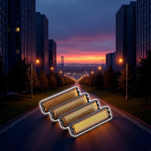 4 Pieces/Set Yellow Bike Pedal Reflector Safety Night Cycling Reflective Bike Accessory,Bike Reflectors Lights and Reflectors Accessories