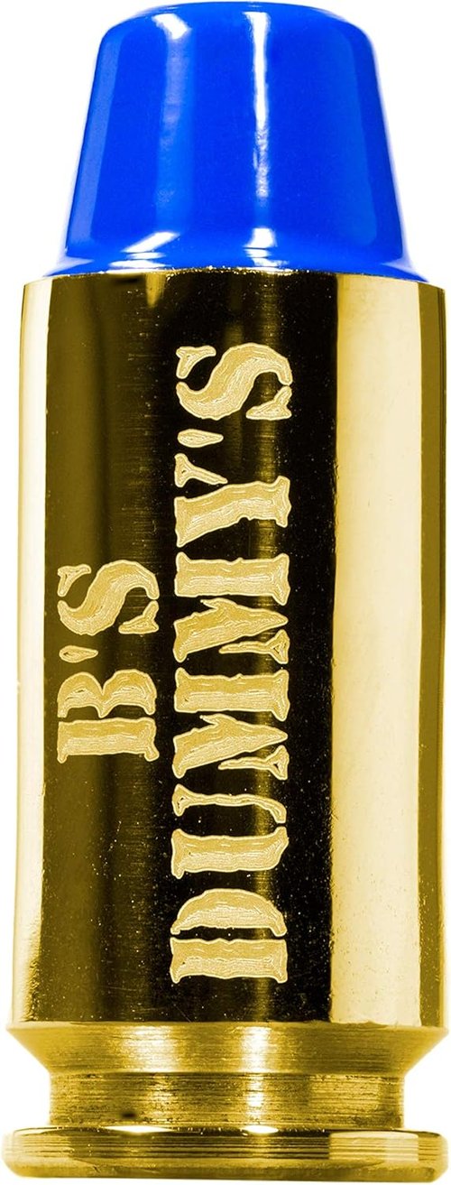 B's Dry Fire Snap Caps - A.K.A. B's Dummy's - Dummy .40 S&W Training Caps (5 Pack) (Blue Brass)