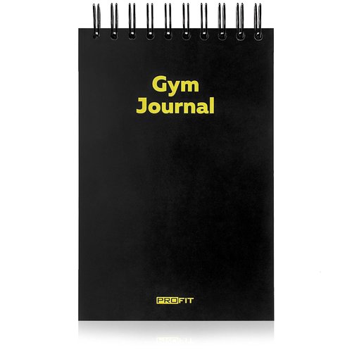 Gym Journal by ProFit – 128 Workouts, A6 (4 x 6 inches), 140 Pages, Wire-bound - Exercise Log Book Designed by Professionals to Get Things Done – Easy to Use Fitness Planner